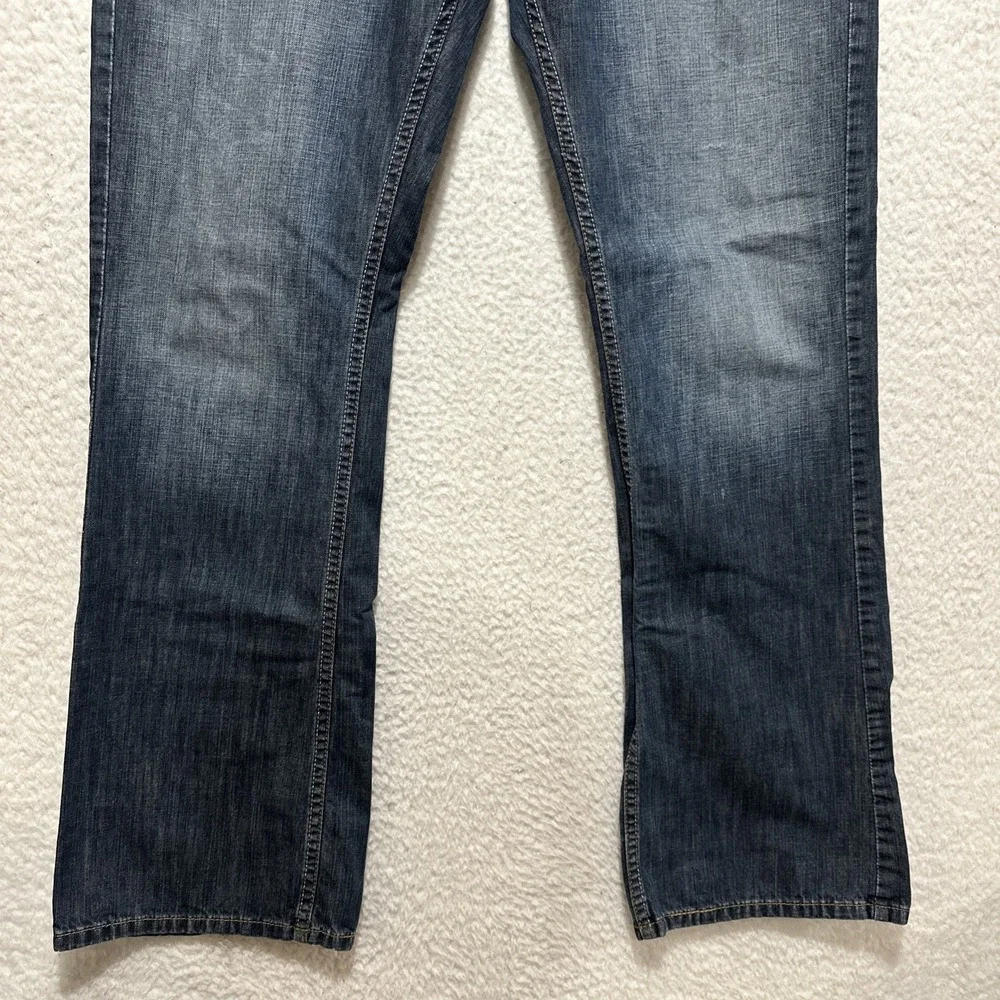 Levi's 527 Bootcut Jeans Blue Denim Western Cowboy 100% Cotton Men's Size 36‎